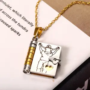 Little Star Book Necklace for Daughter and Son Premium 18 Inch Stainless Steel Chain Gold Hardware Gift Box galvanized square steel original Tow Chain Bridle with J Hook Chain Link Fence Stretching Tool Dual Sensor Gas and CO Detector