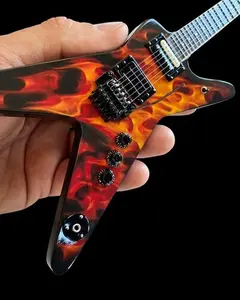 Axe Heaven - Dimebag Darrell - Dimebag Darrell Pantera Dean Dime O Flame ML Mini Guitar Replica Collectible  [Collectible Figurine/Statue/Bust] figurine/statue, Collectible