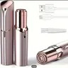 Painless Facial Hair Remover & Eyebrow Razor – 3-in-1 Epilator for Face, Lips, Chin, Arms, Body & Beard, Perfect for Home and Travel