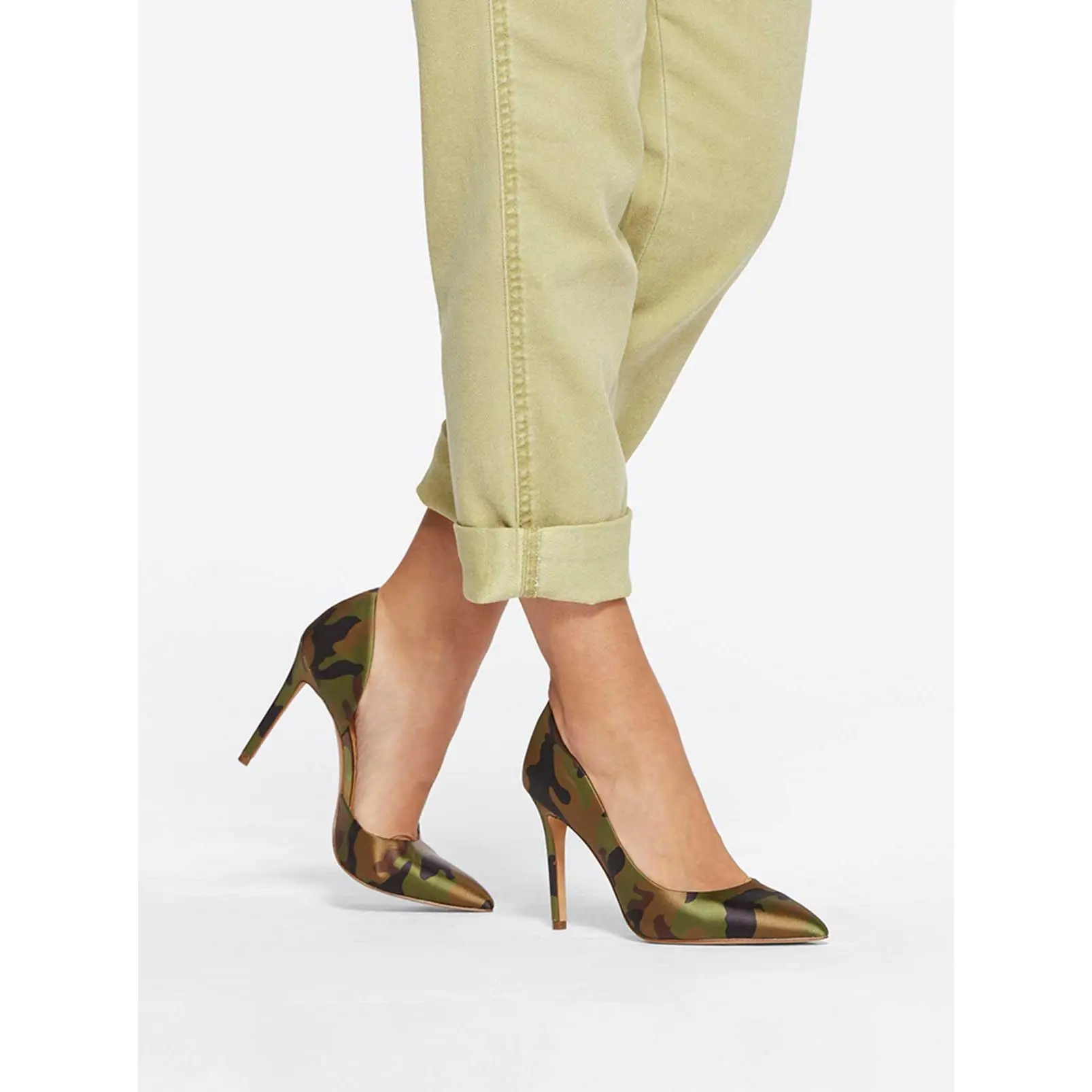 Prizma D'Orsay Pump in Forest Camo