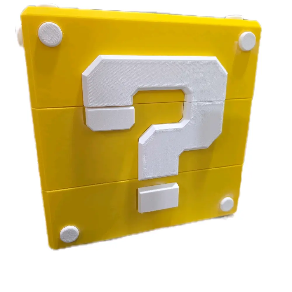 3D Gold Block Desk Drawer
