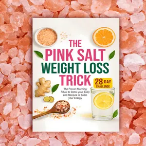 Salt Diet Plan Book, Meal Planner, Guided Journal, Proven Morning Rituals, Improve Digestion & Energy Boost, 28-Day Weight Loss Challenge, No Pills Needed