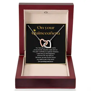 Quinceanera Gifts - Gifts for 15 Year Old Girls Quinceañera Gift Necklace Regalos Para Quinceañera, Quince Años Happy 15th Birthday Gifts 15 Year Old Gifts For a Girls Sweet 15 Gifts Ideas