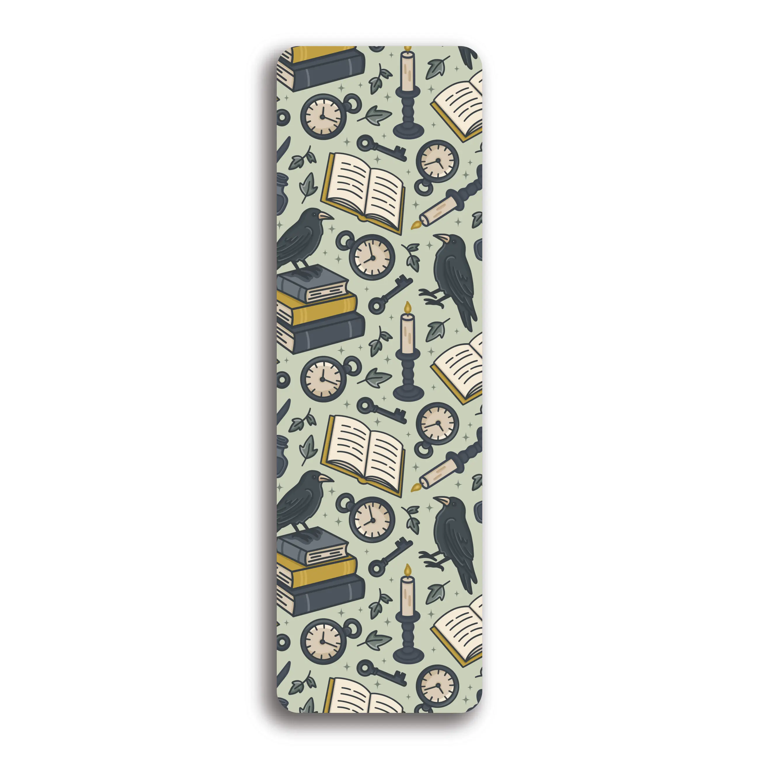Raven's Study - UV Printed Acrylic Bookmark