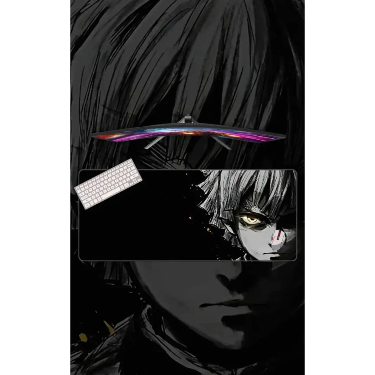 Zenitsu | Anime Mousepads | Custom Mousepads | Large Desk Mat/Mousepads