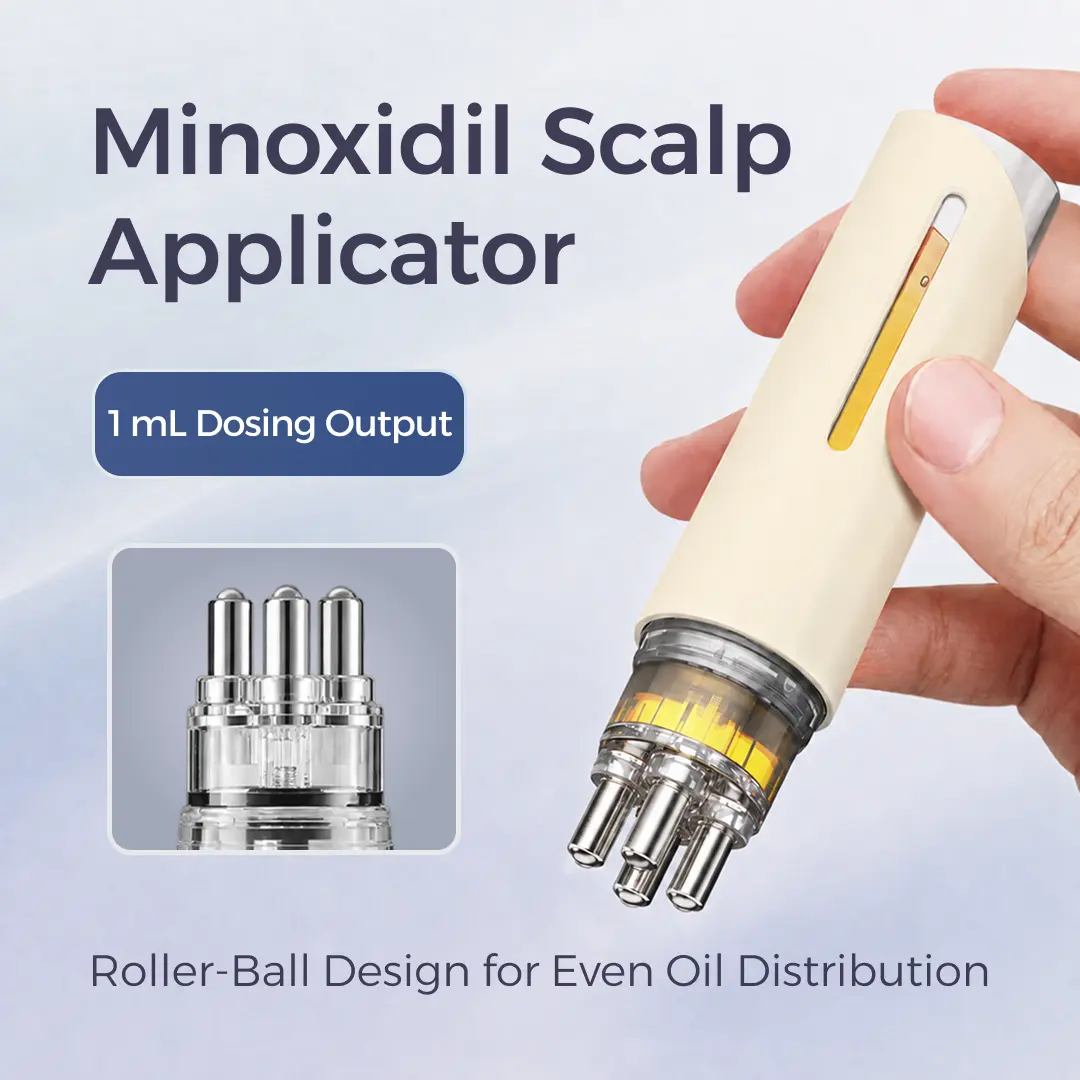 Cavbrook Portable Minoxidil applicator Hair Oil Applicator Deals for you Minoxidil scalp applicator Hair Oil Massage Comb, Hair Care Tool for All Hair Types, Heatless Styling Tool for Women & Men, Hair Combs Scalpmassager #Summervibes