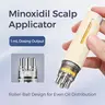 Cavbrook Portable Minoxidil Scalp Applicator Manual Comb - Unisex, All-Hair Friendly Gentle Press Roll Tool for External Oil Even Distribution, Scalp Care
