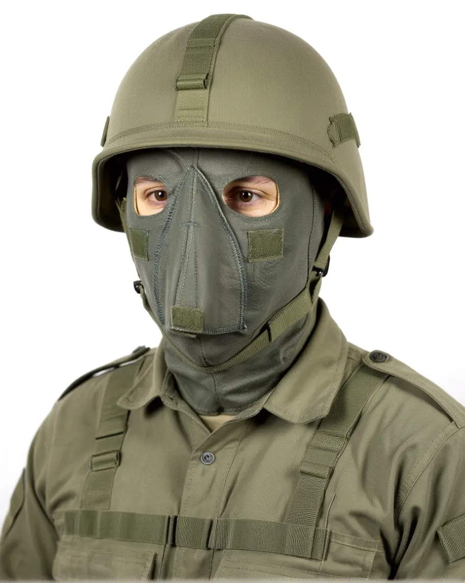 USGI Balaclava Face Mask - Sage Green Unisex Tactical Gear, Extreme Cold Weather Protection, Adjustable 1-Size-Fits-All Design