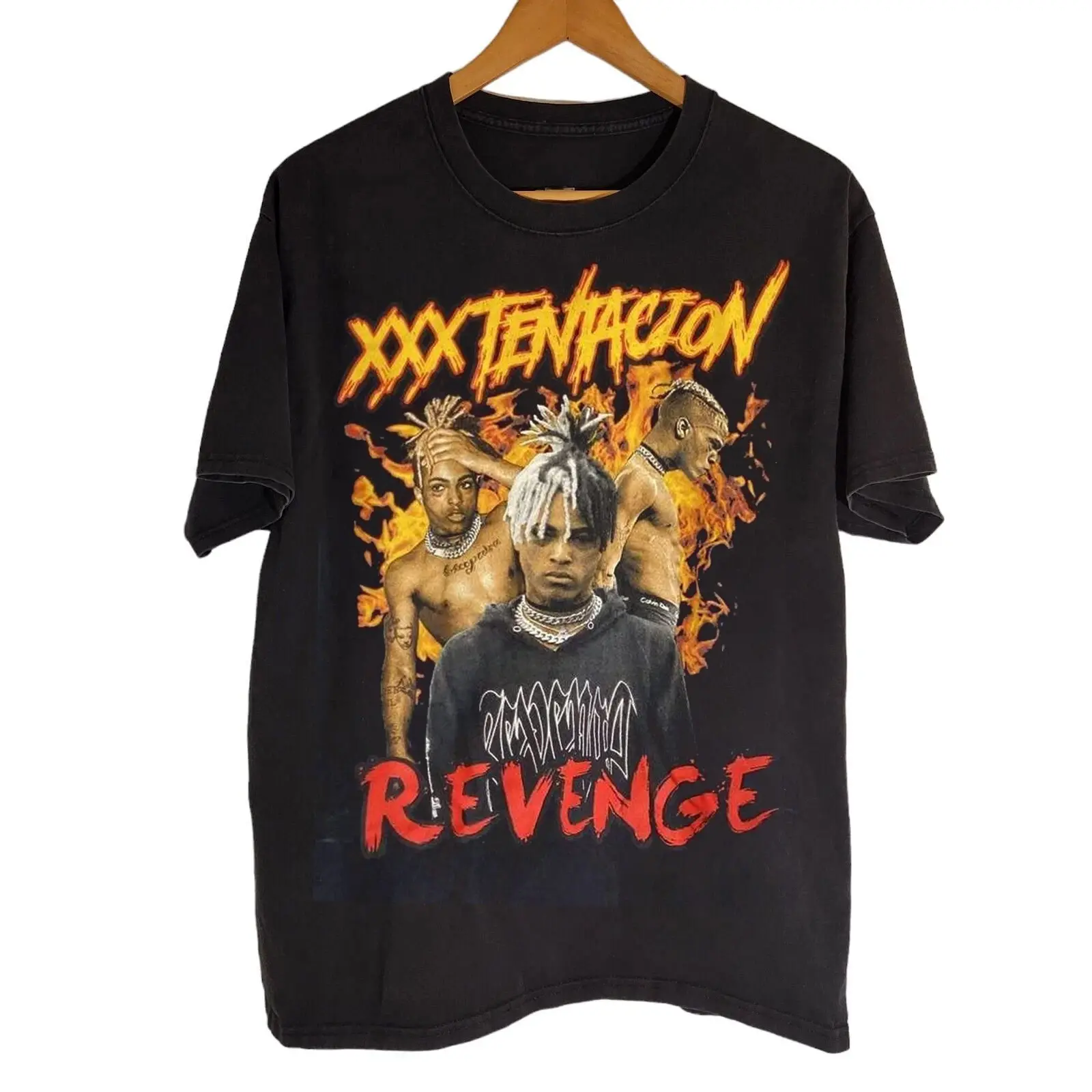 XXXTentacion 3D Graphic T Shirt Gift For Fans Emo Rap Tee