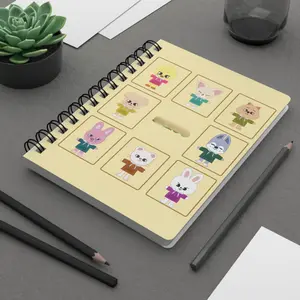 SKZ Spiral Journal notebook: Kpop cute skz Ruled Line Notebook