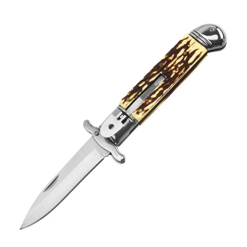 Foldable, Portable, High-Hardness Outdoor Folding Knife, Suitable For Camping, Survival, Self-Defense, And Various Scenarios. Ideal For Outdoor Camping, Cycling Adventures, Night Fishing, And More