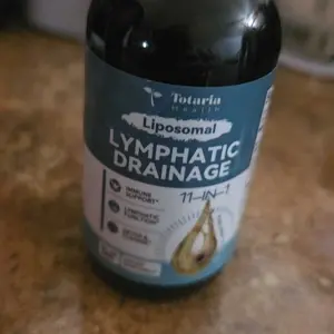 Totaria Liposomal Lymphatic Drainage Drops - 11 In 1 Organic Supplement with Burdock Root Echinacea Elderberry Calendula Cleavers Herb Dandelion Supports Lymphatic Health 2 FL.OZ Healthcare Natural