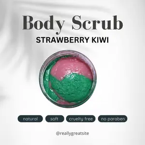 Strawberry Kiwi Body Scrub