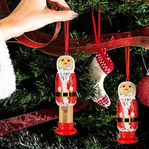 Fun Santa Claus Pendant Stand-Up Telescopic Christmas Tree Ornament with Drawer Design for Festive Holiday Decor and Personalized Crafts - Decoration