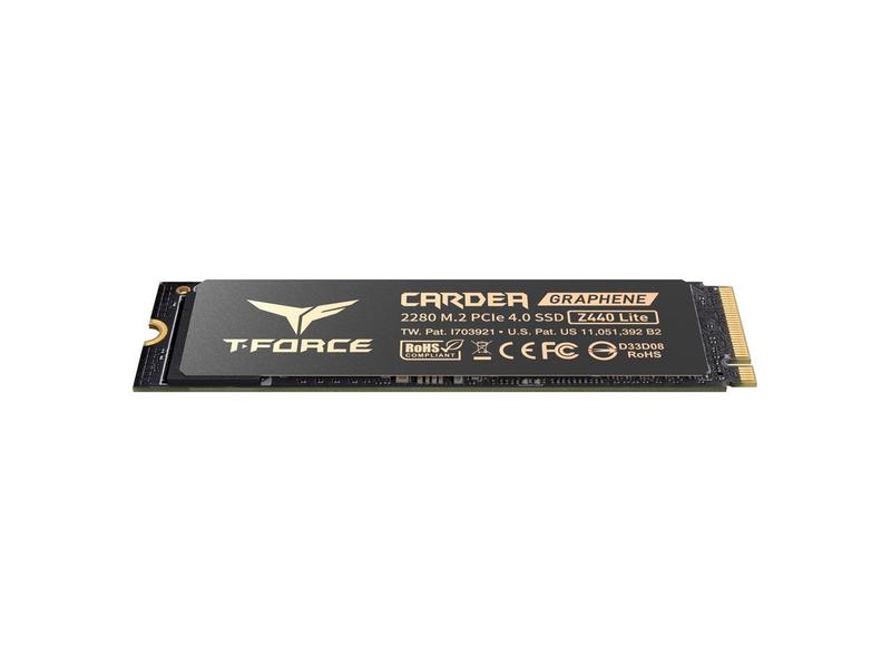 Team Group T-FORCE Z440 LITE M.2 2280 500GB Gaming SSD with Graphene Heat Spreader PCIe 4.0 x4 with NVMe 1.4 TLC NAND, PS5 compatible, Speed up to 5,000 MB/s (TM8FFT500G0C129)