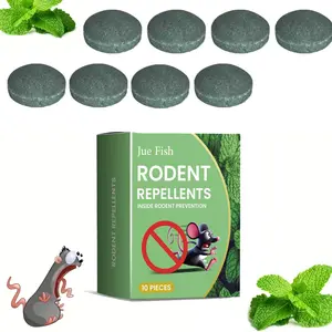 Jue-Fish Mouse Repellent Pill Organic Essence Oil Home Indoor Outdoor Repellent Rodent Mouse Killer Black Friday Free Shipping