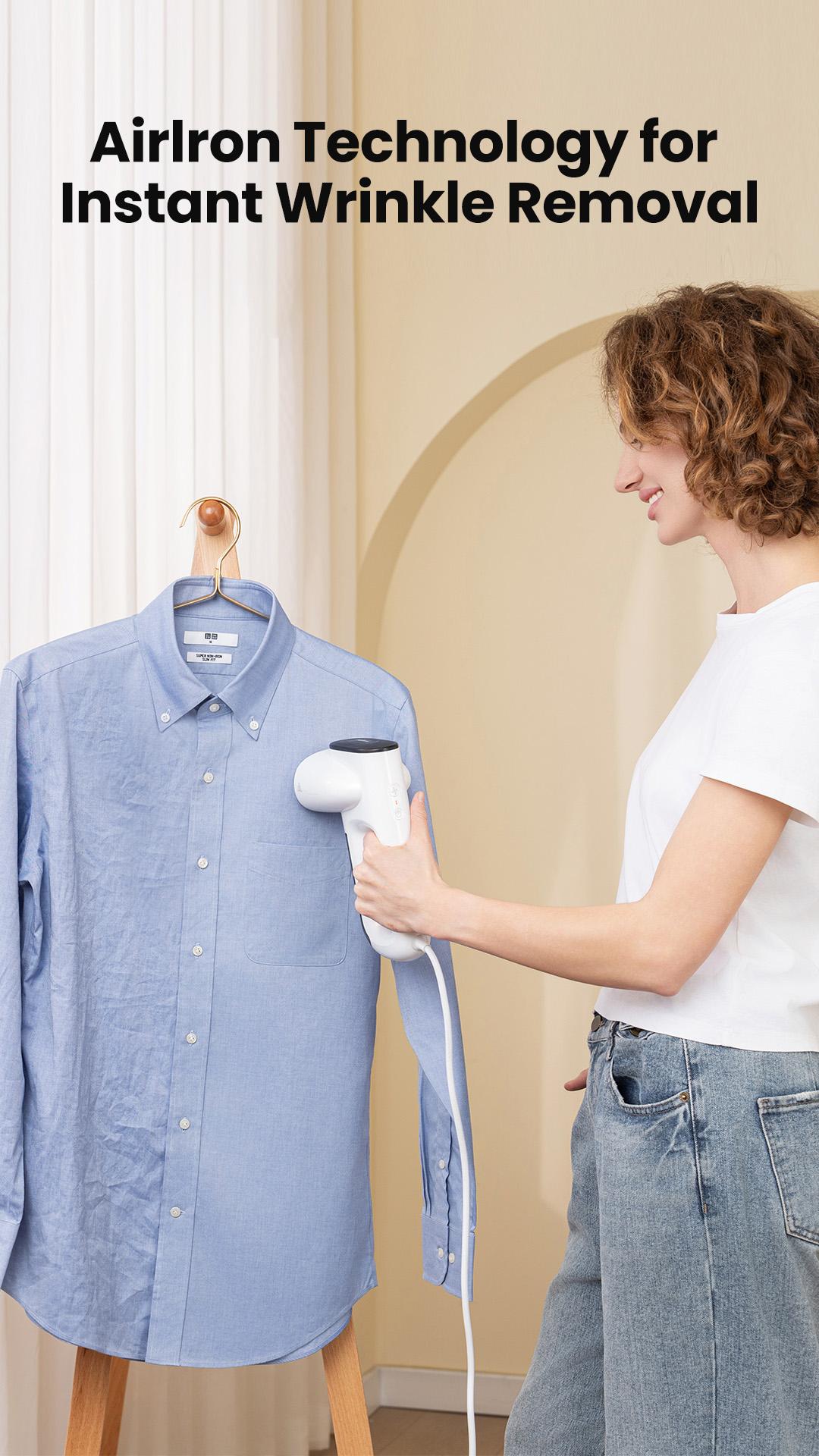 Neakasa Magic 1 Vacuum Steamer-Handheld Travel Home Garment Steamer for Clothes, 2300Pa Suction for Clothes Grips, Steamer Iron 2 In 1.