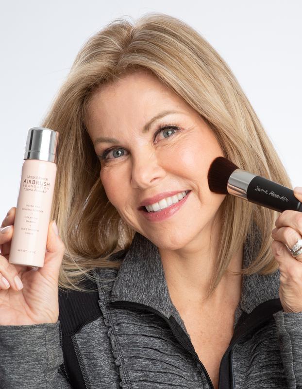 Jerome Alexander AirBrush Foundation Mini - Smooth Matte Finish Micro-Fine Mist Spray Full Coverage Buildable Formula with Hyaluronic Acid Concealer Makeup Cosmetic