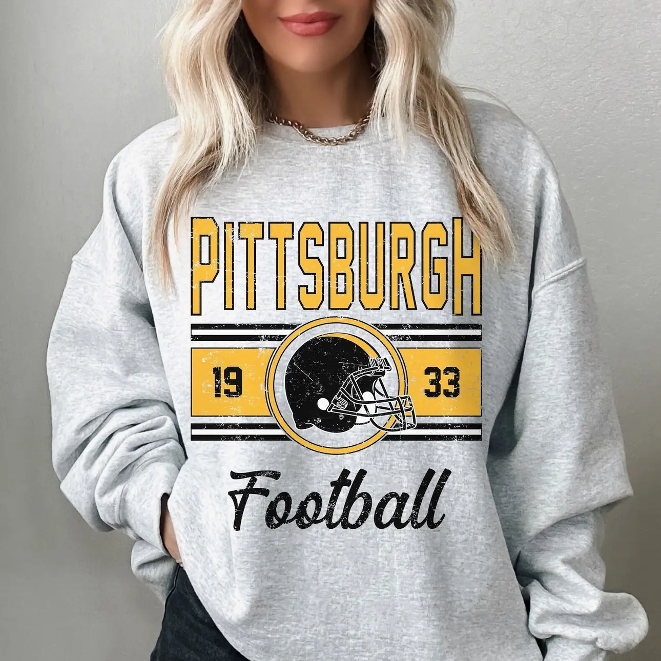Retro Pittsburgh Shirt Gift For Him, Pittsburgh Team T-Shirt/Hoodie/Sweatshirt, Pittsburgh Football Crewneck, Game Day Shirt