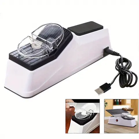 Multifunctional Kitchen Knife Sharpener,  Practical Household Kitchenware, Portable Quick Sharpening Gadget for All Types of Kitchen Knives, Durable Handheld Tool for Home Cooking, Daily Kitchen Use & Cutlery Maintenance