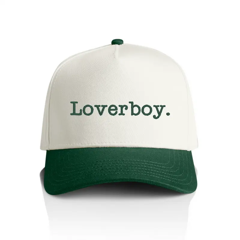 Loverboy Trucker Hat, Funny Embroidered Hat