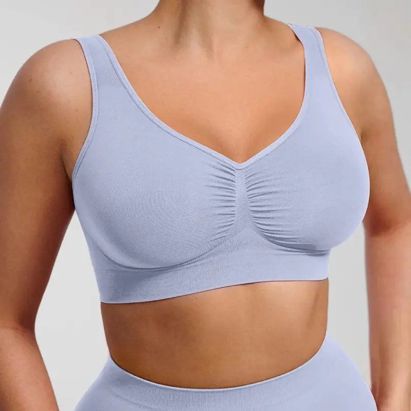 Seamless Shaping Bust Support Wider Back Bra