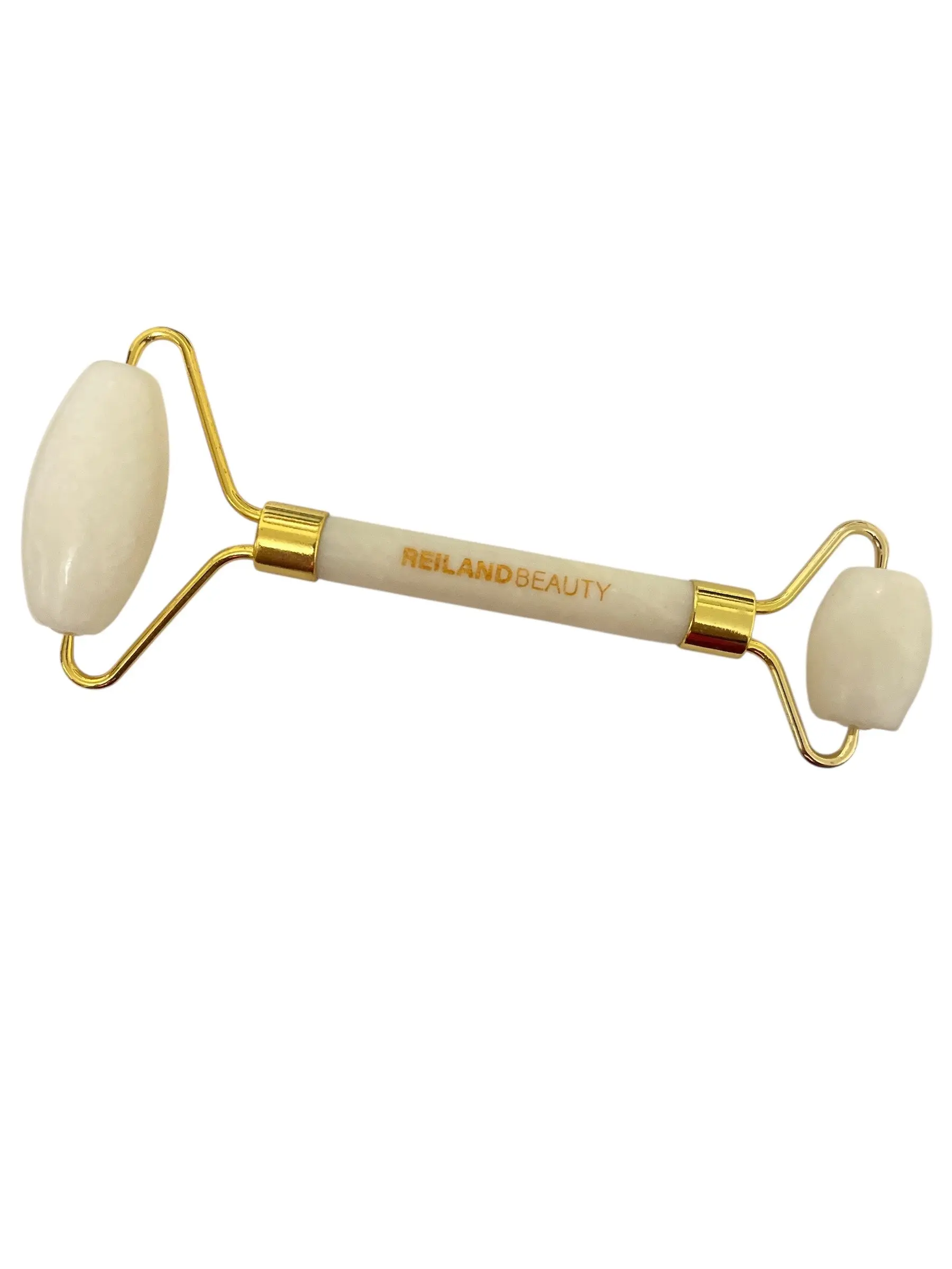White Jade Facial Roller & Gua Sha Tool | Real Xiuyan Jade