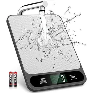Food Scale, 10kg/22lb Digital Kitchen Scale Weight Grams and Ounces for Baking Cooking Coffee Package Postage, 6 Units with Tare Function