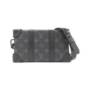 Pre-owned Louis Vuitton Canvas Shoulder Bags Monogram Eclipse Soft Trunk Wallet shoulder bag