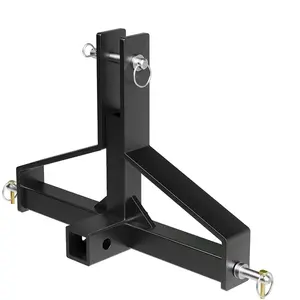 [FLASH SALE] Garvee 3 Point Quick Hitch Receiver,2" Receiver Quick Hitch Compatible Category 1 Tractor,Heavy Duty 3 Point Hitch Farm Equipment and Subcompact Trailer Hitch Attachments