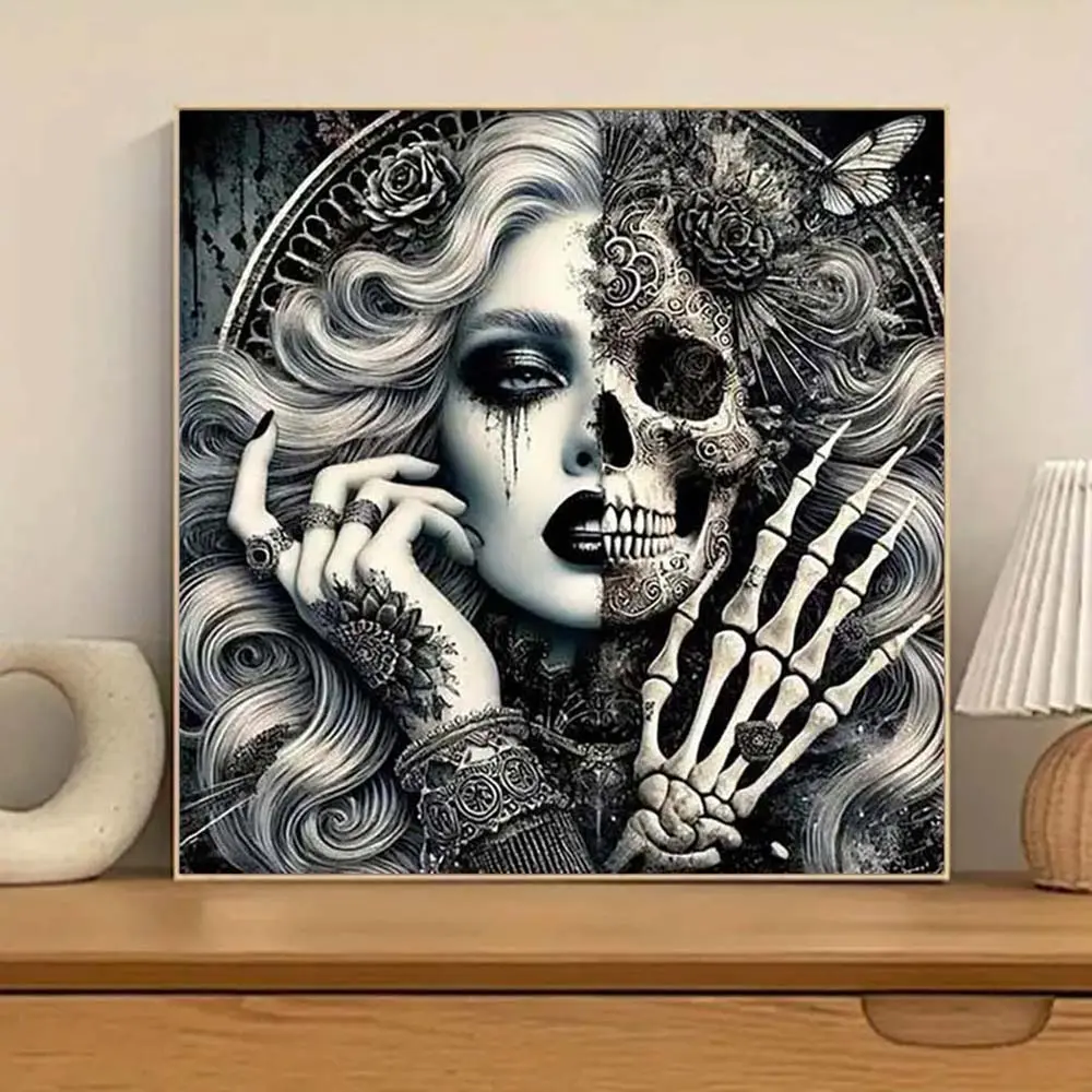 DIY 5D Flocking Cloth Diamond Painting Kit, AB Diamonds, Fairy Dust Diamonds, Crystal Diamonds, Hands, Bones, Flowers Diamond Embroidery, Special Craft Art Set, Wall Decor, Gift for Family, Loved Ones, Friends. DIY 5D Flocking Cloth Diamond Painting Kit, AB Diamonds, Fairy Dust Diamonds, Crystal Diamonds, Hands, Bones, Flowers Diamond Embroidery, Special Craft Art Set, Wall Decor, Gift for Family, Loved Ones, Friends.