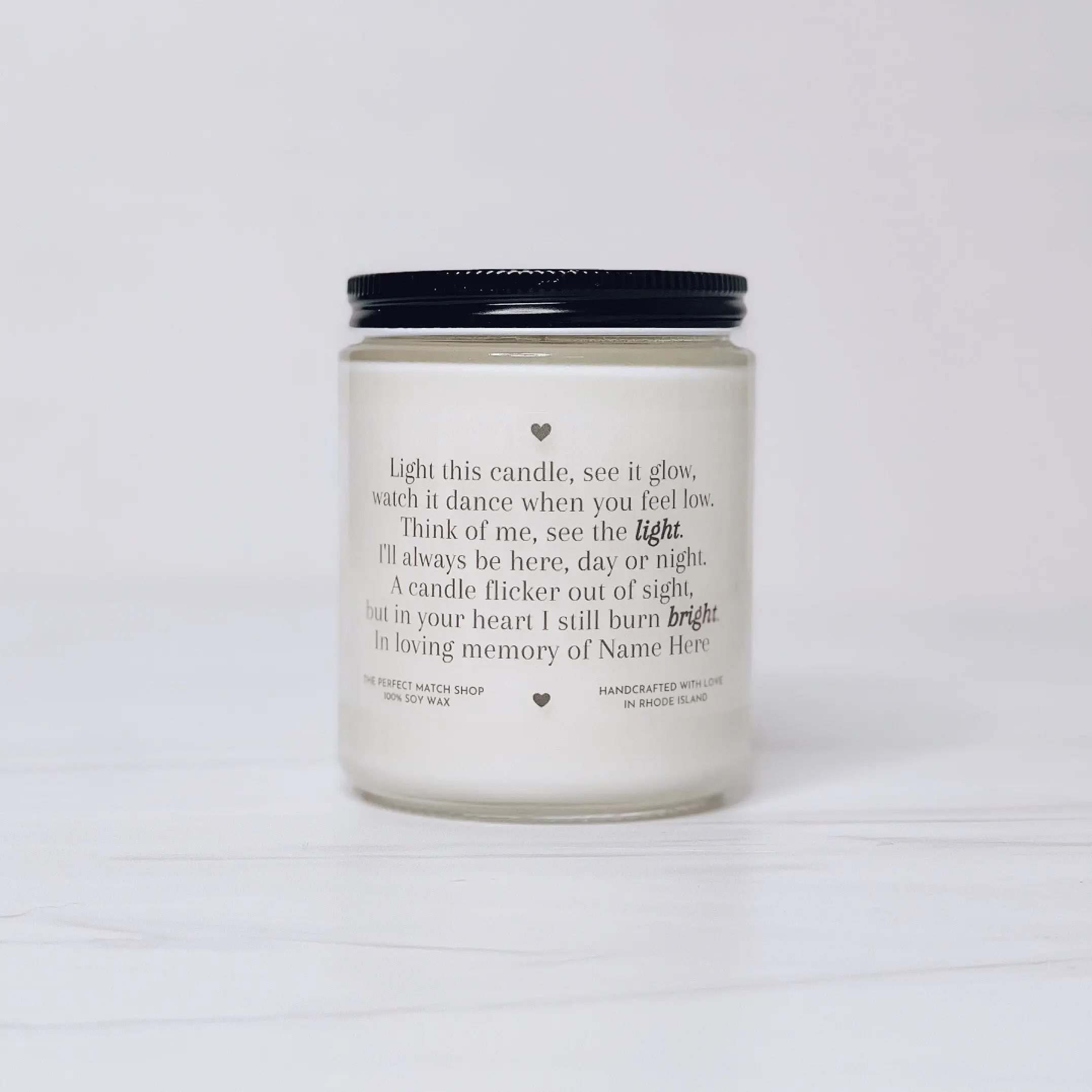 Condolences Gift | In loving memory | Passing Gifts | Sympathy gift | Lost a loved one gift | Condolence candle | Memorial candle