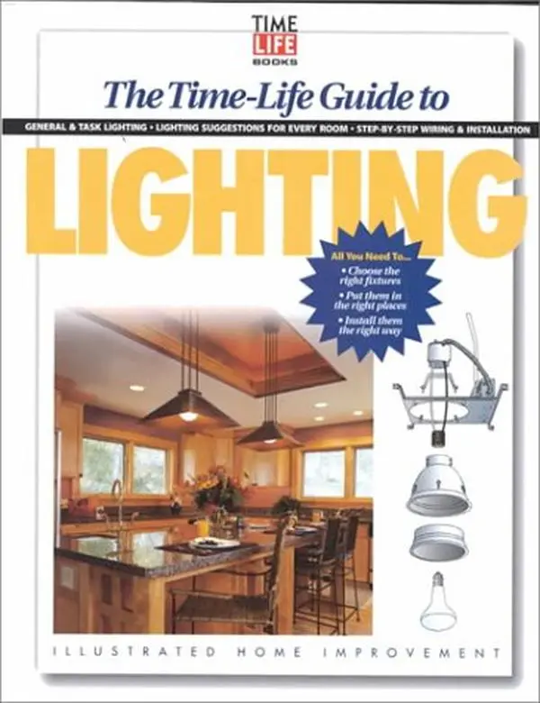 Used English Hard Cover Book - Tony Wilkins' Home Lighting Tutorial for Do-It-Yourselfers with Practical How-To Instructions