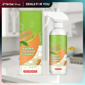 Appliance Cleaner & Shine Spray – Gentle Streak-Free Formula for Fridge, Microwave & Oven, Removes Fingerprints & Grease, Leaves Fresh Scent & Showroom Gloss