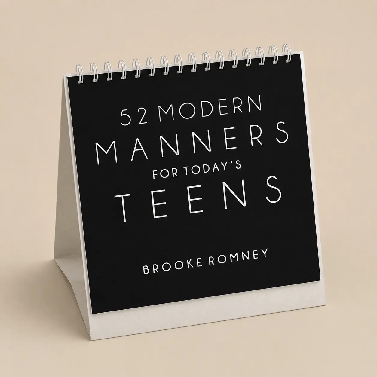 52 Modern Manners for Today's Teens- Volume One Parenting Guide