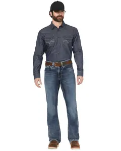 Cody James Men's Fr Medium Wash Slim Bootcut Stretch Denim Work Jeans - Cjfrsp25j2-Medwsh