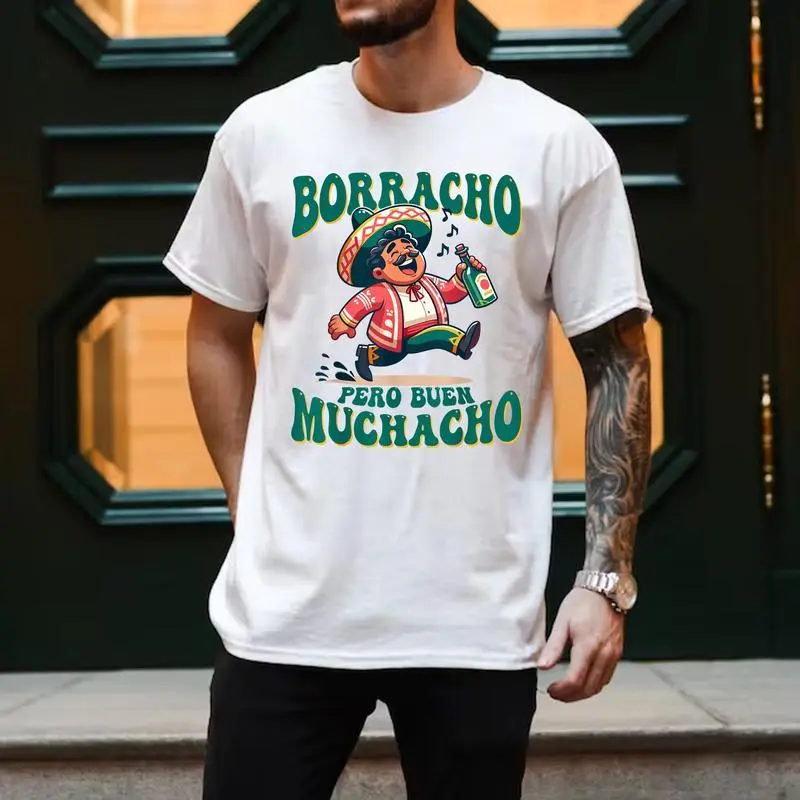 Men's Tropical Print Graphic T-Shirt, a Slim-Fit Korean Streetwear Style in Lightweight 180g Cotton, USA-Made with Vibrant Reactive Ink, Tshirt, Top, Shortsleeve