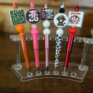Beaded pens