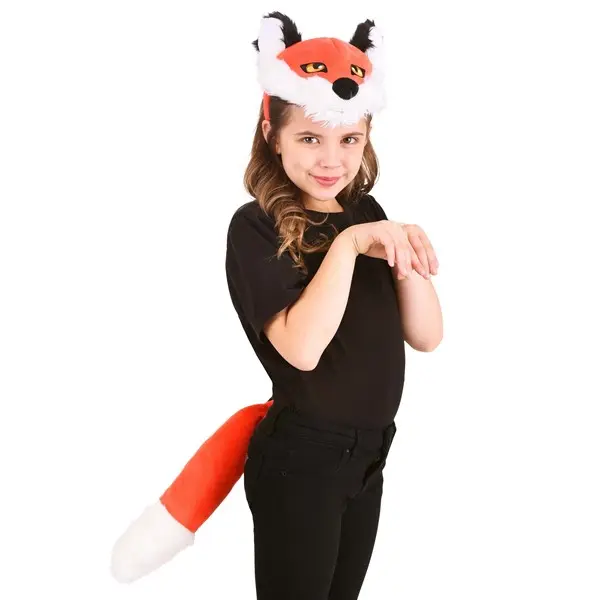 Fox Furry Tail and Headband Kit