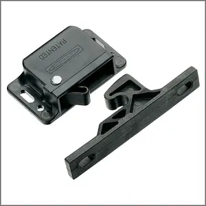 Southco Grabber Catch Latch - Side Mount - Black - Pull-Up Force 44N (10lbf)