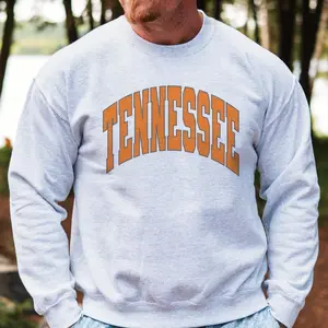 Varsity State Sweatshirt Vintage Baseball Sweatshirt Varsity State Name Pullover Varsity Unisex Poly Cotton Sweatshirt Casual College Graphic Pullover