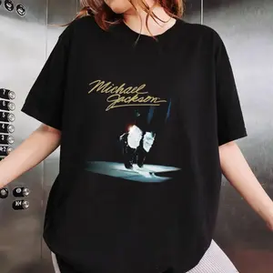 Michael Jackson Vintage Graphic T-Shirt, Unisex Cotton Tee