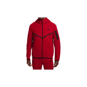 Sportswear Tech Fleece Windrunner Full-zip Hoodie "GYM RED/BLACK" HV0949 687