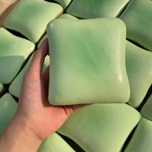 Novelty Soft Simulated Food Squeeze Release Tool Jasmine Toast Bread Squeeze Squishy DIY Decompression Slow Rebound Wet Soft Stress Relief Fidget