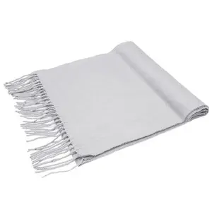 Unisex Oversize Cashmere Wool Shawl Wraps Blanket Winter Solid Scarf Soft Pashmina 79" X 28"