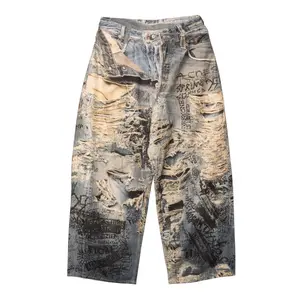 Acne Studios 2023 Super Baggy Fit Jeans Mid Blue