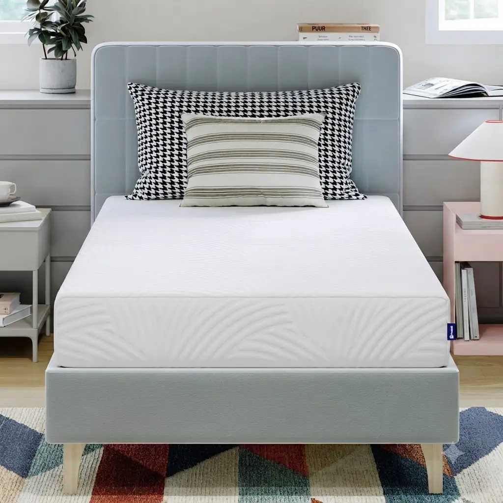 Avenco Universe 8 Inch Queen Gel Memory Foam Mattress Cooling Pressure Relief Breathable Bed in Box Adult Mattress