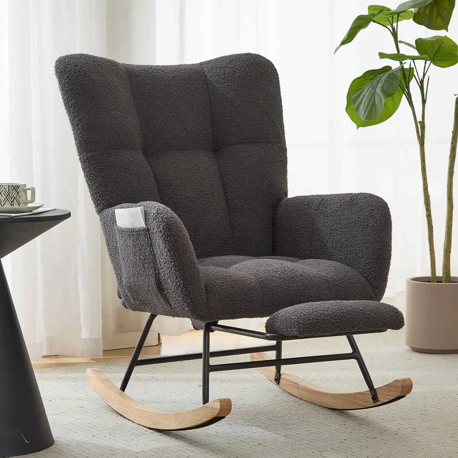 Grey - With Footrest