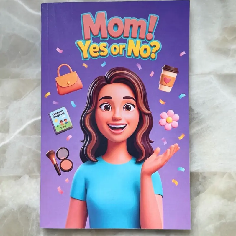 Mom! Yes or No? Family Activity Book - 200 Questions for Kids to Ask Their Mom, Fun Interactive Book for Mother-Child Bonding