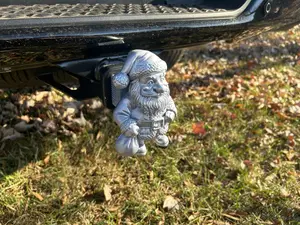 Santa - Snap-in fit | 2” Tow Hitch Cover | Premium Truck Accessory
